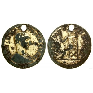 Imitations of Roman coins, imitation of a gold coin (aureus Probus?), 3rd-4th century AD.