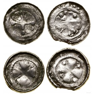 Germany, set of 2 x cross denarius, 10th/XI century.