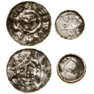 Germany, set of 2 x cross denarius, 10th/XI century.