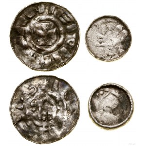 Niemcy, zestaw 2 x denar krzyżowy, X/XI w.