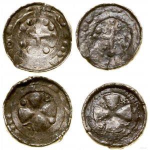 Germany, set of 2 x cross denarius, 10th/XI century.