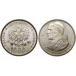 Poland, 1,000 zloty, 1982, Warsaw