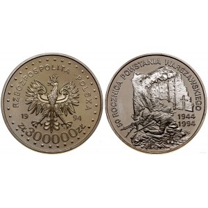 Poland, 300,000 zloty, 1994, Warsaw