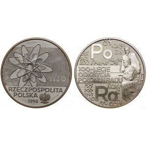 Poland, 20 zloty, 1998, Warsaw