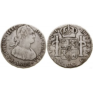 Boliwia, 4 reale, 1808, Potosi
