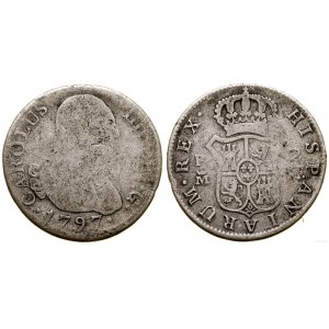 Spain, 2 reals, 1797, Madrid