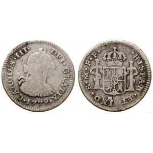 Mexico, 1/2 real, 1779, Mexico