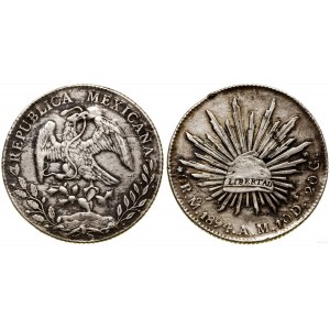 Mexico, 8 reales, 1894 Mo AM, Mexico