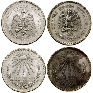 Meksyk, lot 2 x 1 peso, 1944, 1945, Meksyk