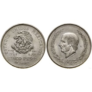 Mexico, 5 pesos, 1951, Mexico