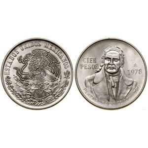 Mexico, 100 peso, 1978, Mexico