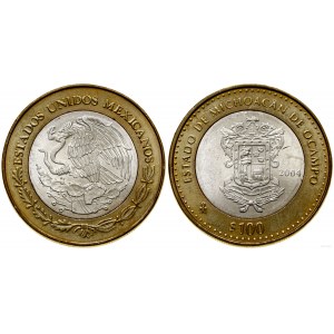 Meksyk, 100 peso, 2004, Meksyk