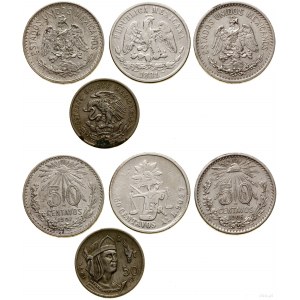 Meksyk, zestaw 9 x 50 centavo
