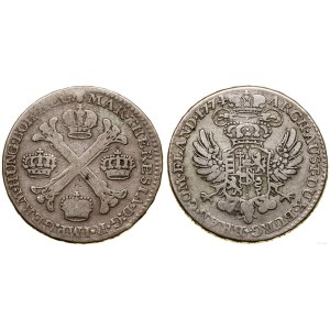 Austrian Netherlands, 1/2 thaler (1/2 Kronentaler), 1774, Brussels