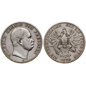 Germany, thaler (Vereinstaler), 1870 B, Hannover