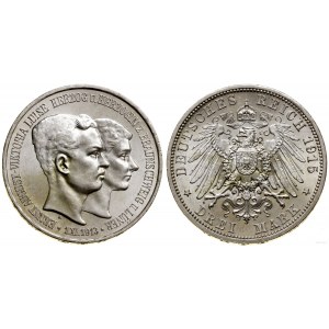 Niemcy, 3 marki, 1915 A, Berlin