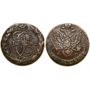 Russia, 5 kopecks, 1782 EM, Yekaterinburg