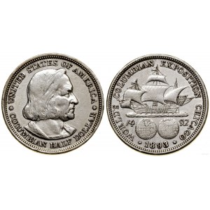 Stany Zjednoczone Ameryki (USA), 1/2 dolara, 1893, Filadelfia