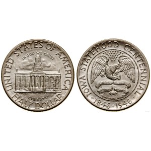 United States of America (USA), 1/2 dollar, 1946, Philadelphia