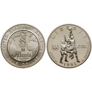 Stany Zjednoczone Ameryki (USA), 1/2 dolara, 1995 S, San Francisco