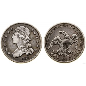 United States of America (USA), 25 cents, 1832, Philadelphia