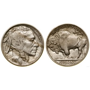 Stany Zjednoczone Ameryki (USA), 5 centów, 1916, Filadelfia