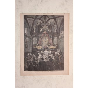 CZĘSTOCHOWA. Wnętrze kaplicy z obrazem Matki Boskiej Częstochowskie ...