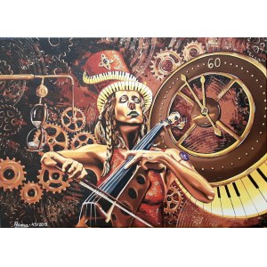 Krzysztof Żyngiel, 60 seconds solo - giclee