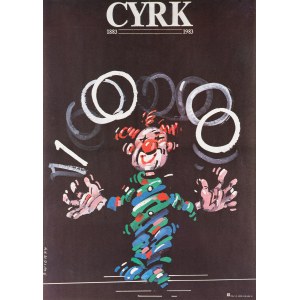Cyrk 1883-1983 - proj. Waldemar ŚWIERZY (1931-2013), 1983