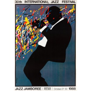 Jazz Jamboree 1988 - proj. Waldemar ŚWIERZY (1931-2013), 1988