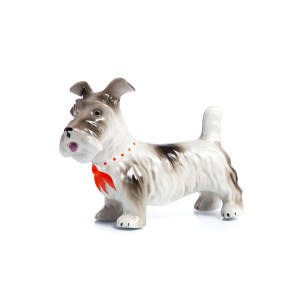 Figurine Scottish Terrier - Manufactory of Ceramic Products Steatite
