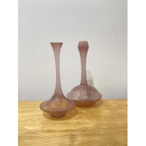 Set of decorative glassware - designed by Albin SCHAEDEL (1905-1999), LAUSCHA Thüringer, GDR.