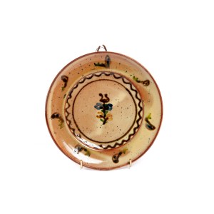 Dekoratívny tanier - Kašubská keramika v Kartúze