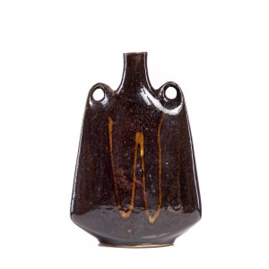 Honey bottle - designed by Bronislaw WOLANIN (1937-2013), Spóldzielnia Ceramika artystyczna in Boleslawiec