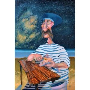 Anna OLESZKIEWICZ (b. 1992), Fisherman, 2022