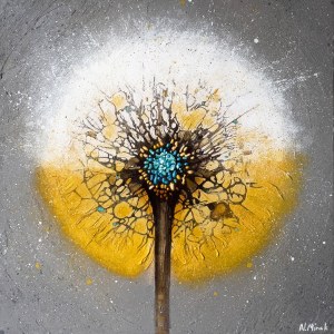 Natasha MIRAK (nar. 1976), Japandi Dandelion, 2023