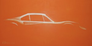 Agata STRZEMECKA (ur. 1992), Orange Car, 2022
