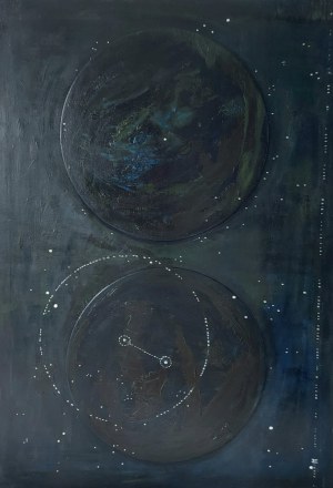 Justyna ZIÓŁKOWSKA (ur. 1971), Dwa księżyce, z cyklu: 