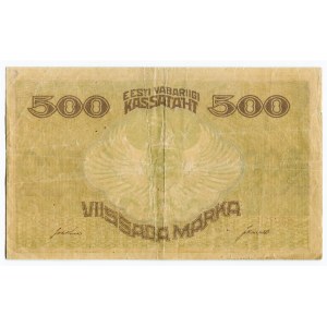 Estonia 500 Marka 1920 (ND)