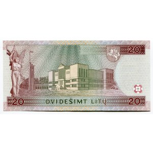 Lithuania 20 Litu 1997