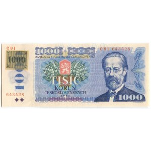 Czech Republic 1000 Korun 1985 (1993)