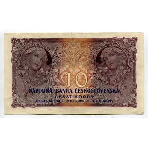 Czechoslovakia 10 Korun 1927