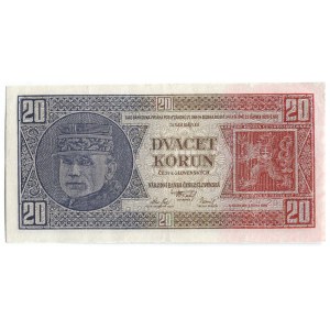 Czechoslovakia 20 Korun 1926