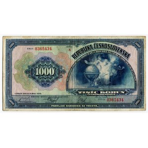 Czechoslovakia 1000 Korun 1932