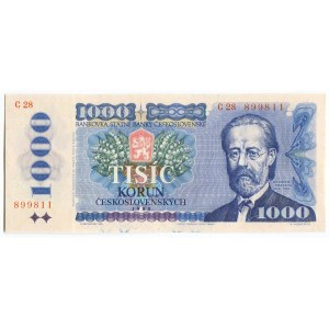 Czechoslovakia 1000 Korun 1985