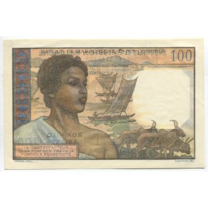 Madagascar 100 Francs 1961