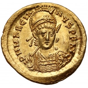 Marcian (Eastern Roman Emperor AD 450-457), AV Solidus, Constantinople mint