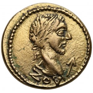 Kings of Bosporus, Sauromates II (174-210), EL Stater, year 477 = AD 180. 