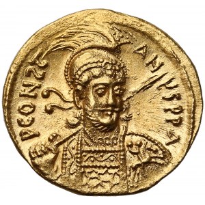 Constantine IV Pogonatus (AD 668-685), AV Solidus, Constantinople mint, 2nd (?) officina, struck AD 681-685