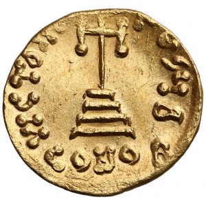 Constantine IV Pogonatus (AD 668-685), AV Solidus, Constantinople mint, 2nd (?) officina, struck AD 681-685